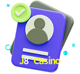 Tornar-se um membro do J8 Casino é muito simples